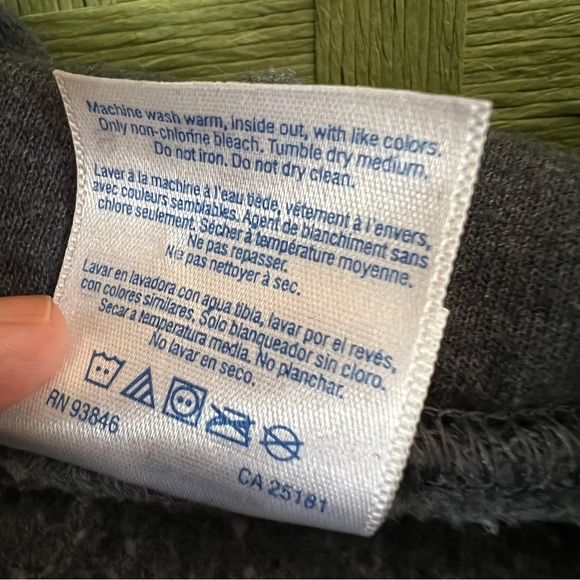 Boston Hoodie pullover sweatshirt steel blue long sleeve size small like new - Picture 3 of 10